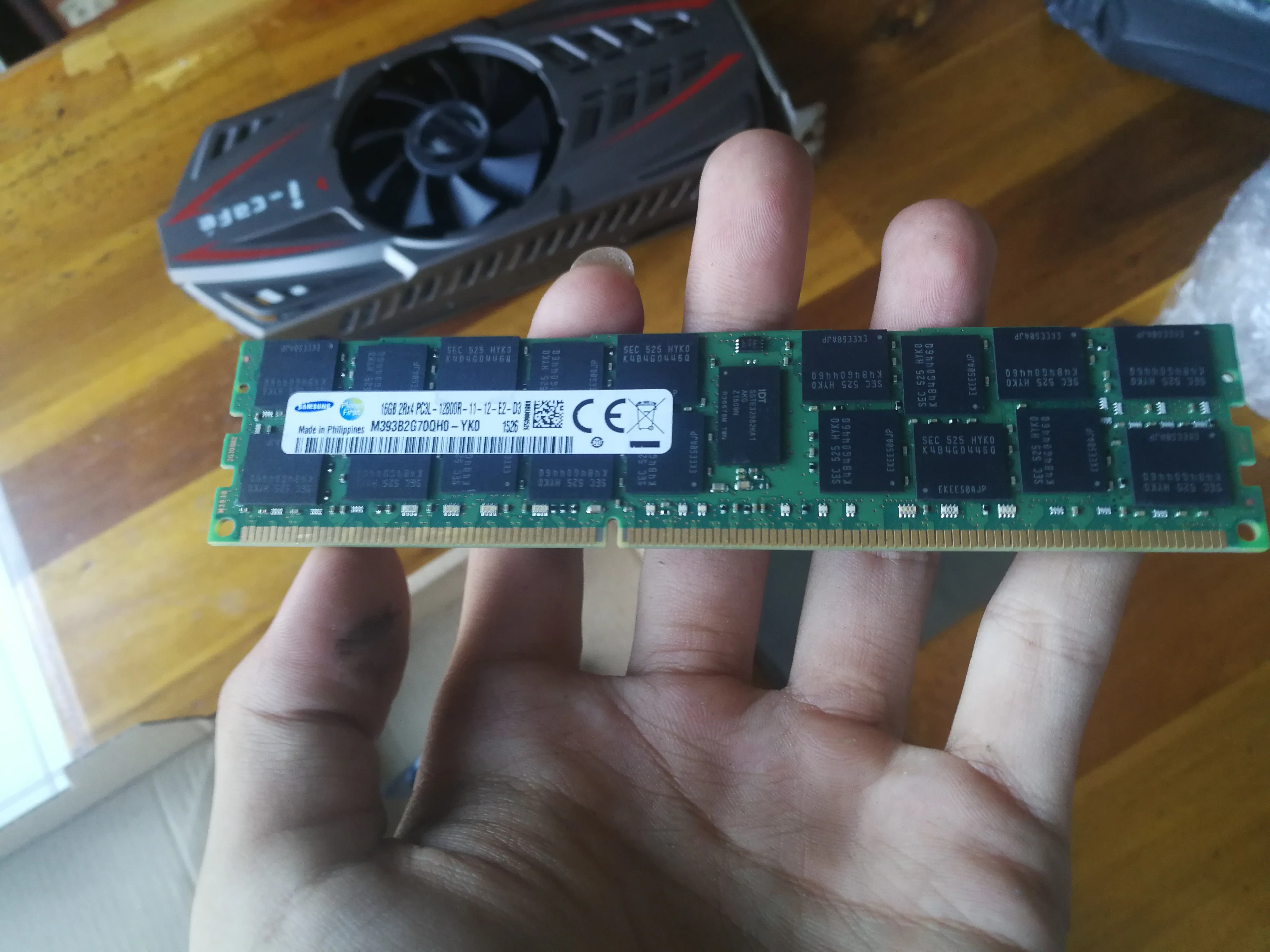 One 16GB memory stick