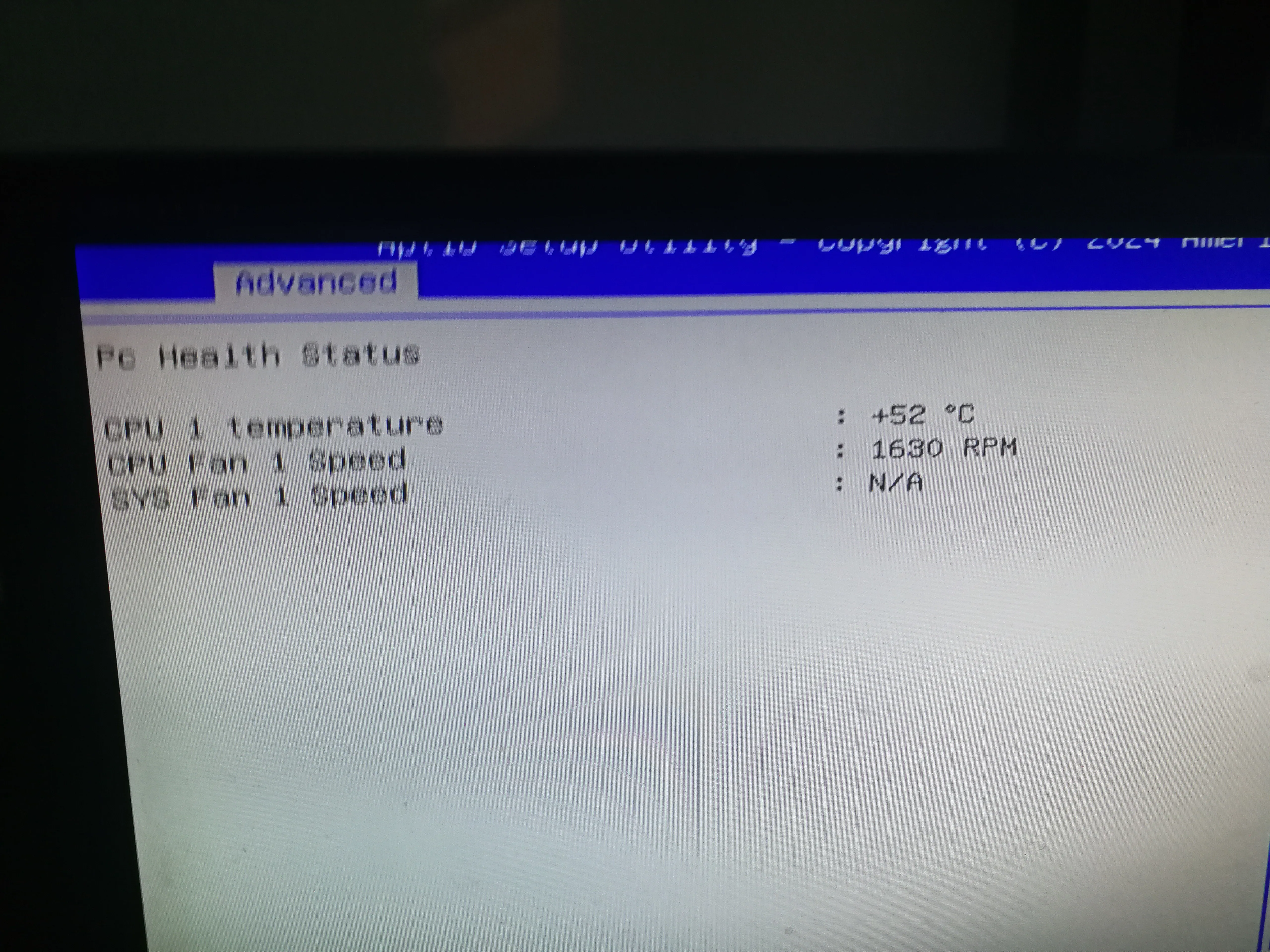 Monitor whether the temperature is normal